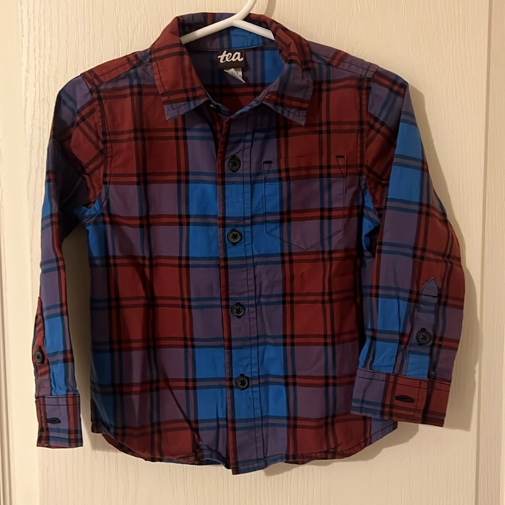 Tea Collection Button-Up Shirt